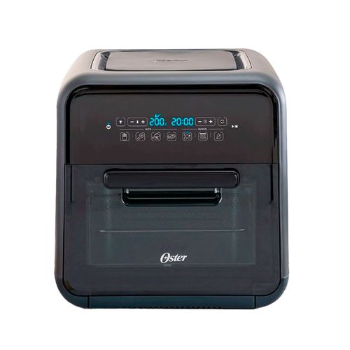 Super freidora de aire Oster CKSTAFOV3 2000w, 10 litros, panel digital, negro